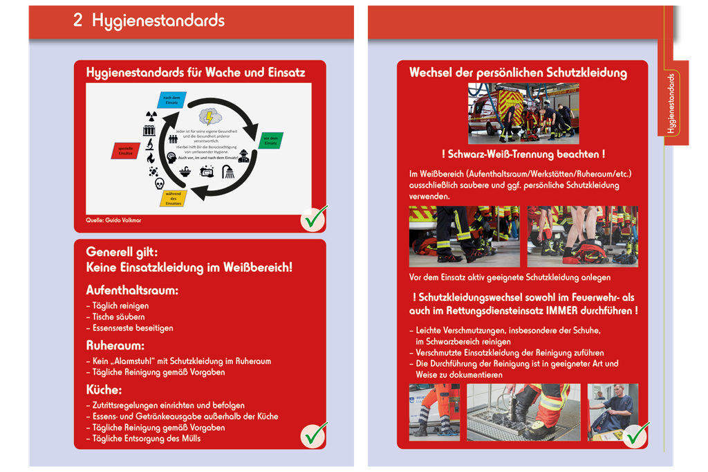 Quickcheck Hygiene im Feuerwehralltag