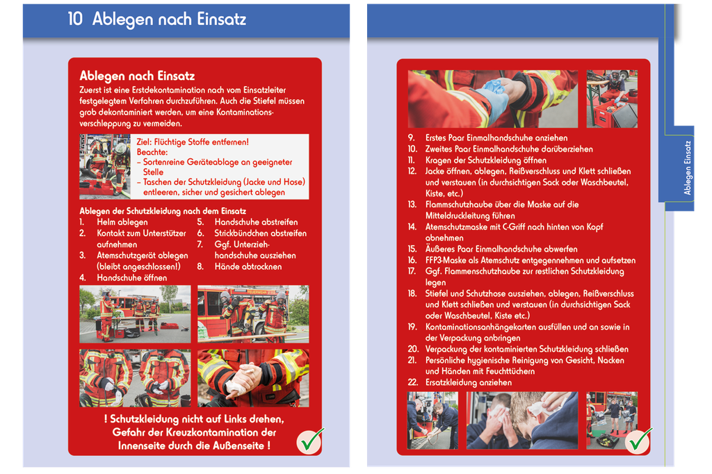 Quickcheck Hygiene im Feuerwehralltag