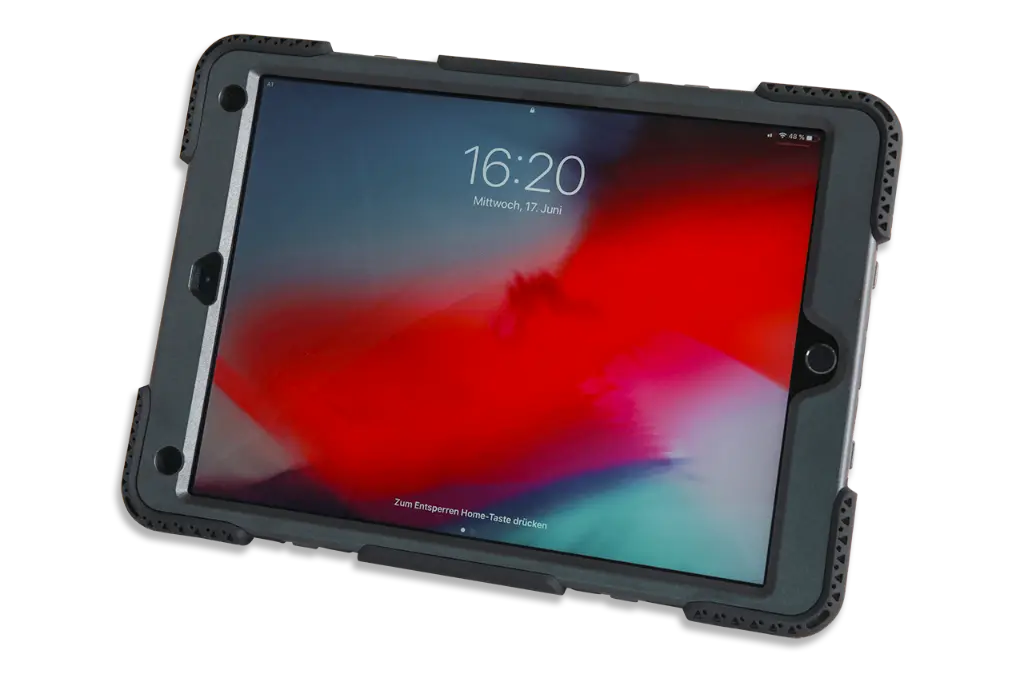 Universal Tablet-Hülle 10 Zoll Mit Paw Patrol Design – Offiziell Lizenziert, Schwarzes Kunstleder