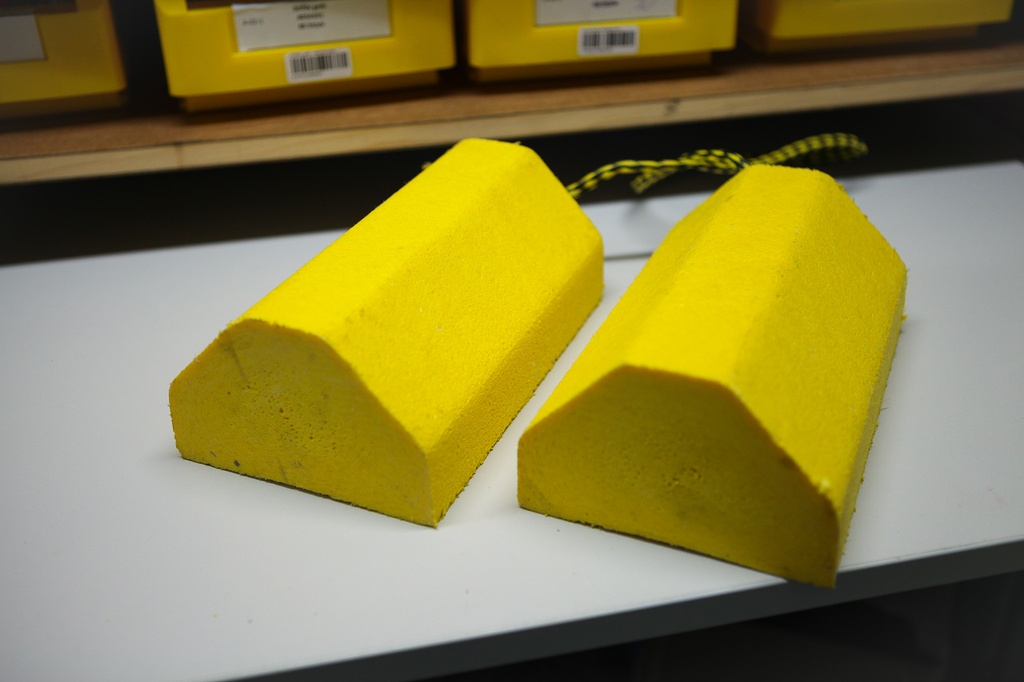 STAB-FIX Doppelradkeil Gelb (Neu)