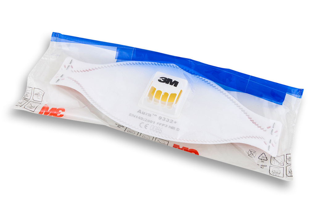 Partikelmaske FFP3 3M Aura 9332+