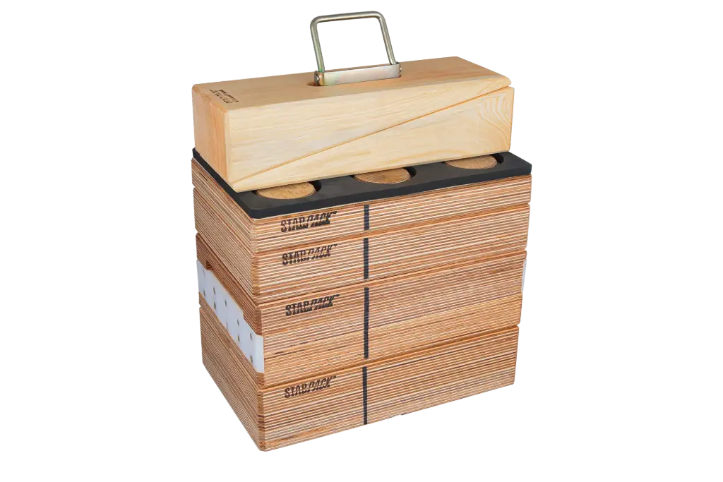 STAB-PACK-SET (4 Systeme in Eurokiste)