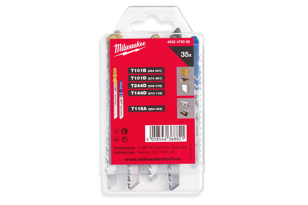 Stichsägeblatt-Set 35-teilig MILWAUKEE