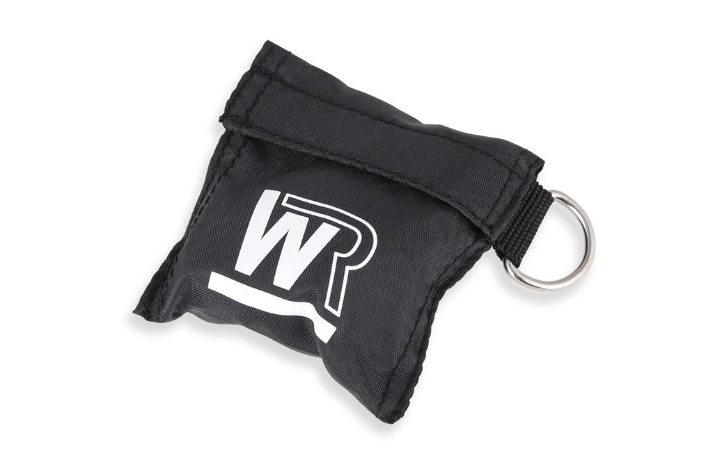 Beatmungsmaske Schlüsselanhänger - schwarz