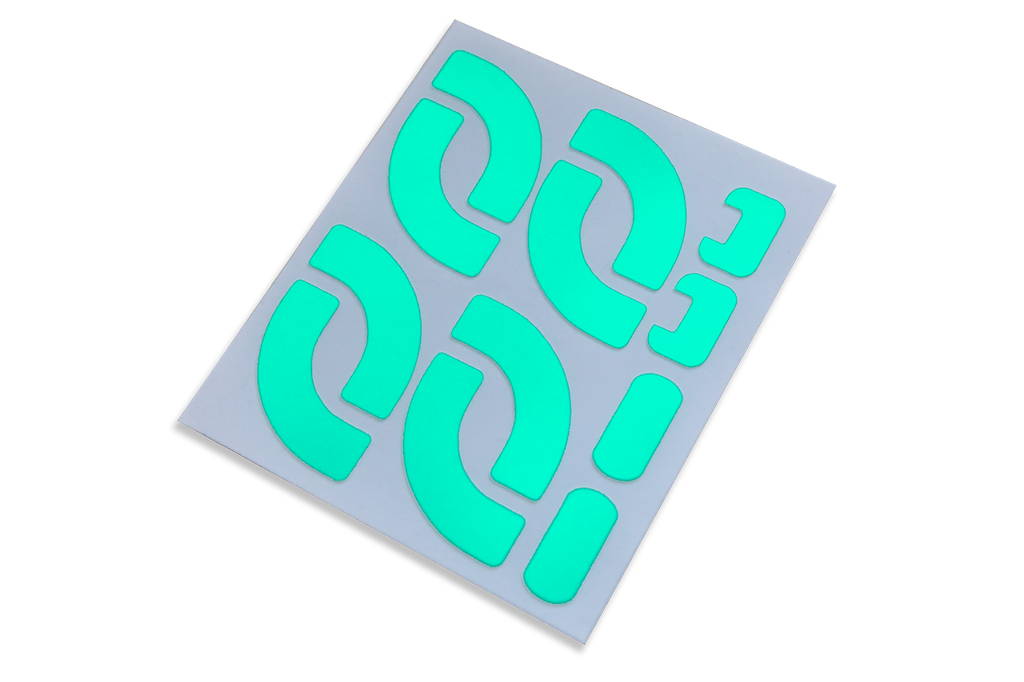 Aufkleber-Set Snagger nachtleuchtend