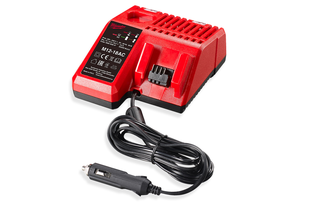 KFZ-Ladegerät M12-18 AC - 12-24V
