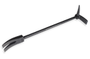 Halligan-Tool 770 mm mit Hebelklaue schwarz