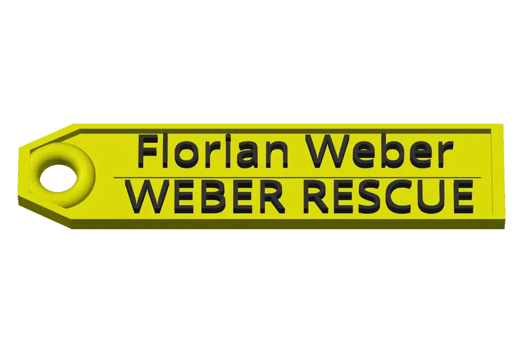 Individueller Nametag - 2 Zeilen